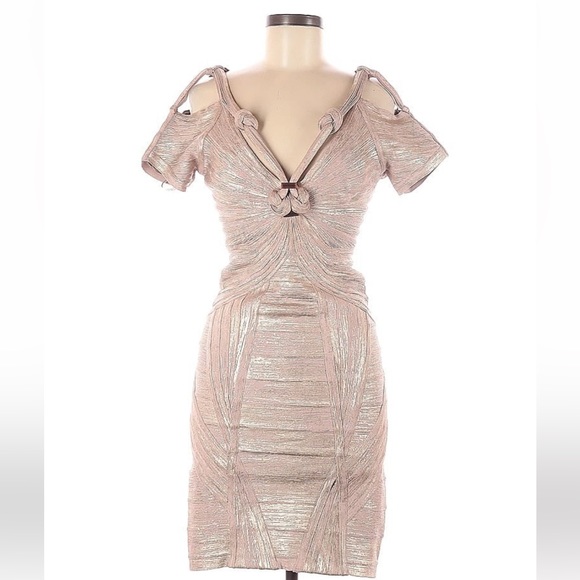 Incredibly Rare Herve Ledger Dress ASO Kim Kardashian and from the runway 2012 - Picture 1 of 4